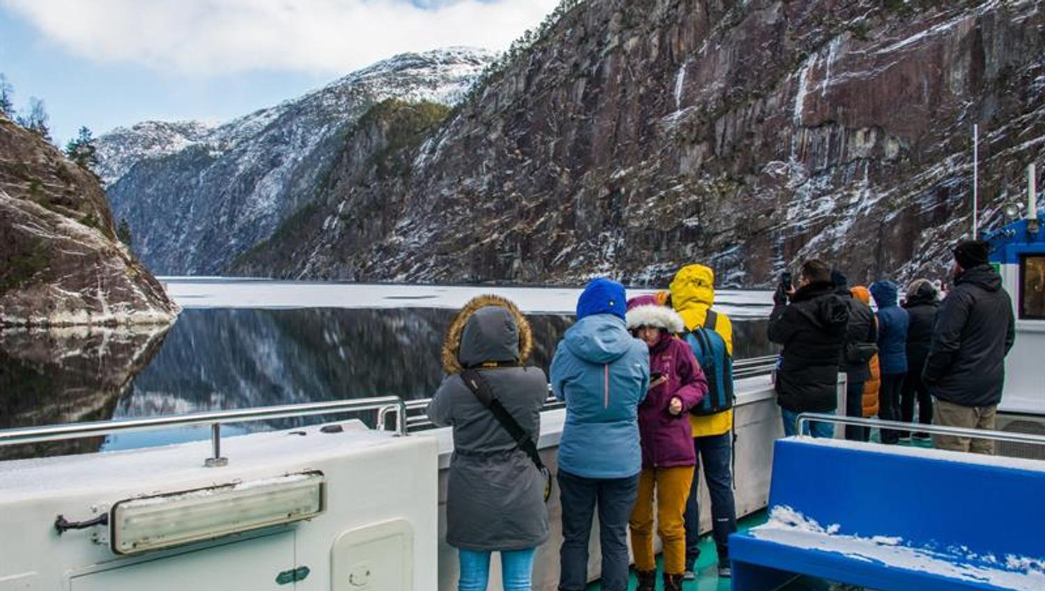 Spectacular views of the Osterfjord