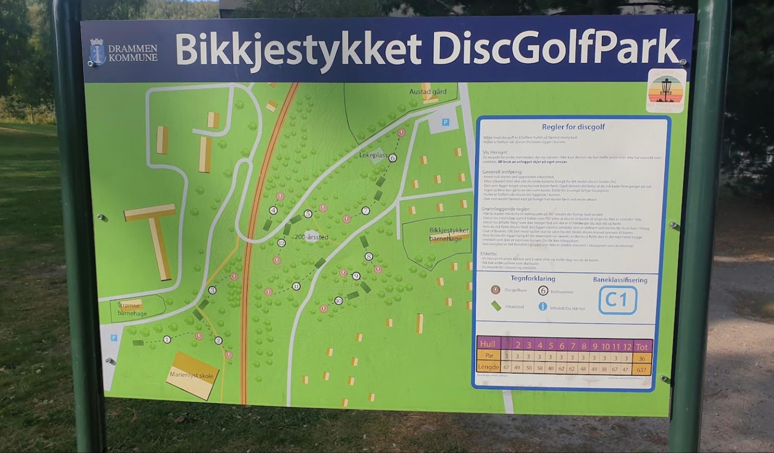 Bikkjestykket DiscGolfPark