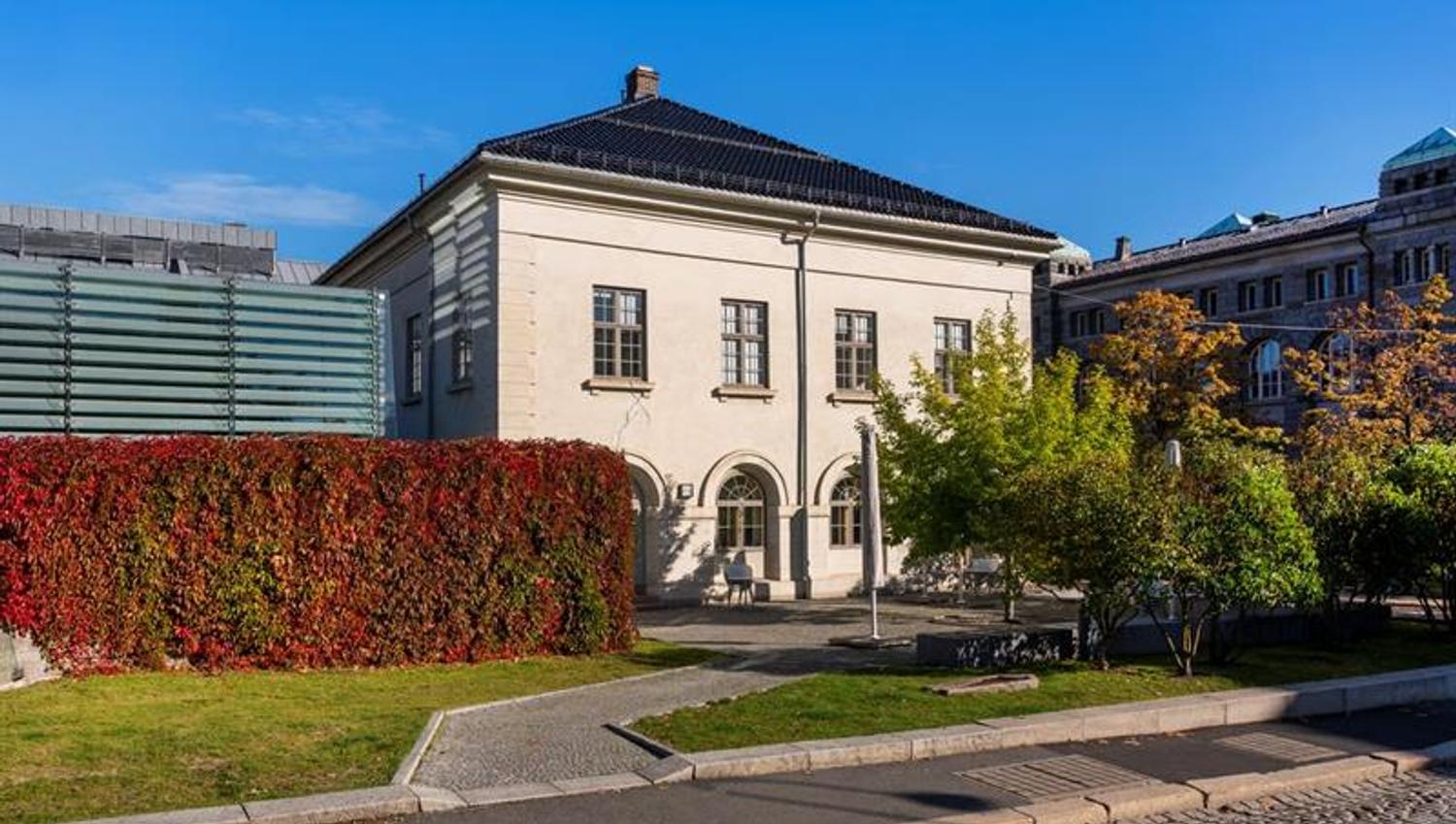 Fasaden til Nasjonalmuseet - arkitektur