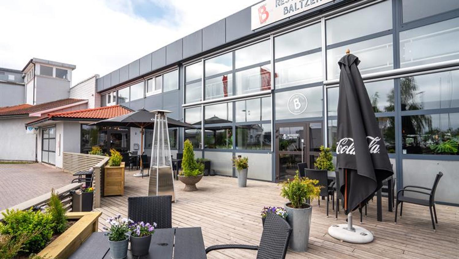 Restaurantens uteområde