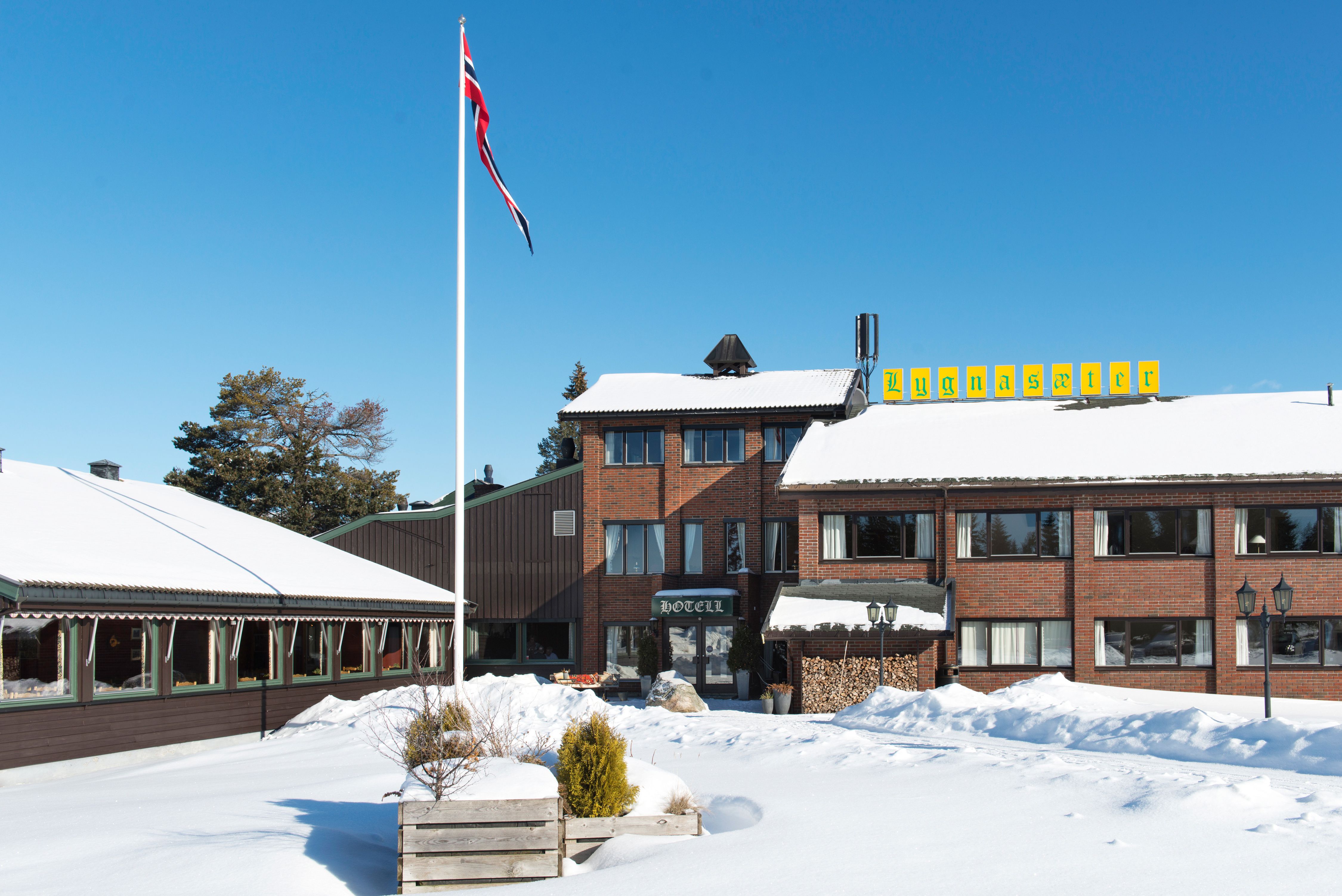Vinter på Lygnasæter hotell