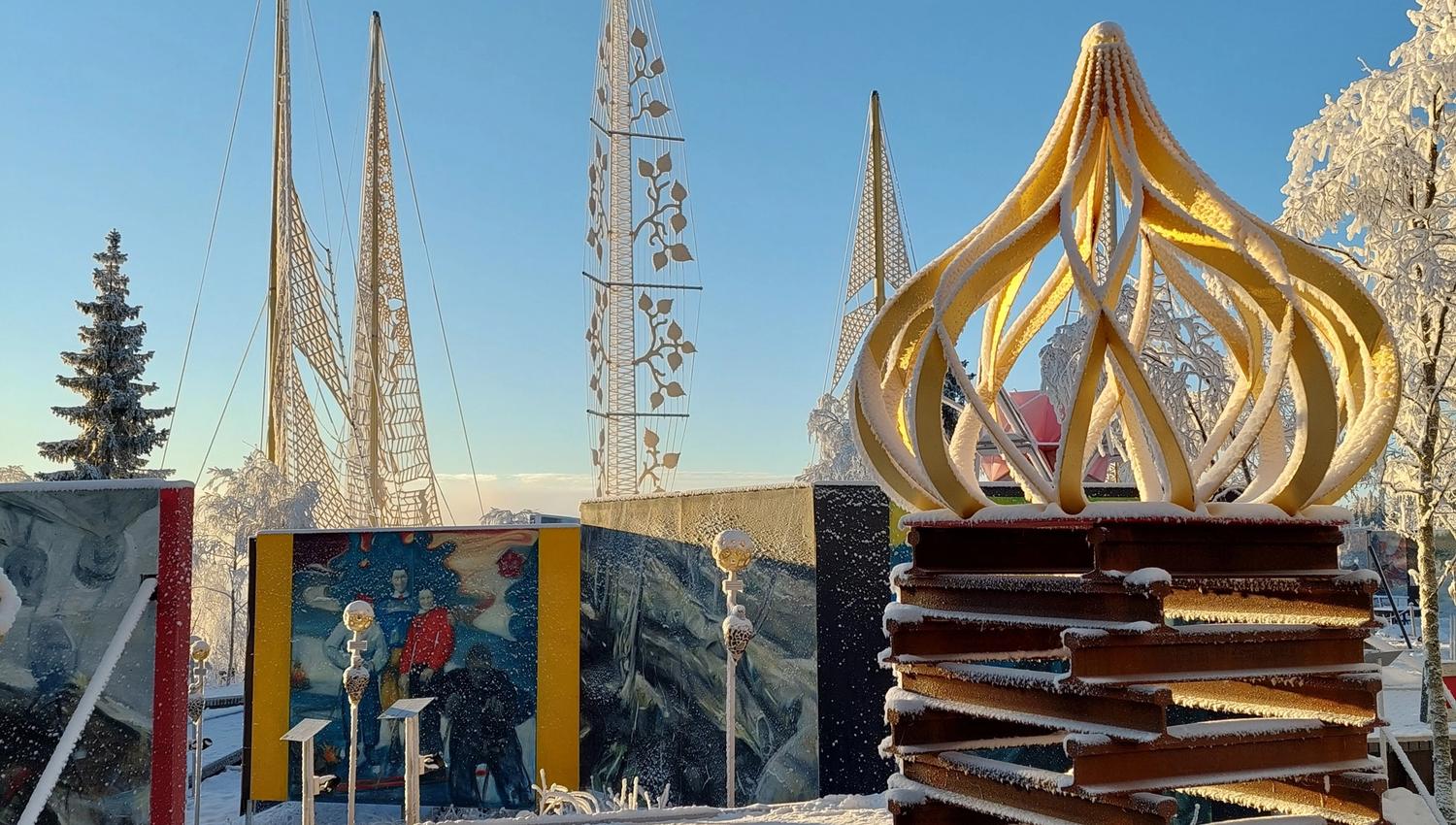 The Rose Castle during winter