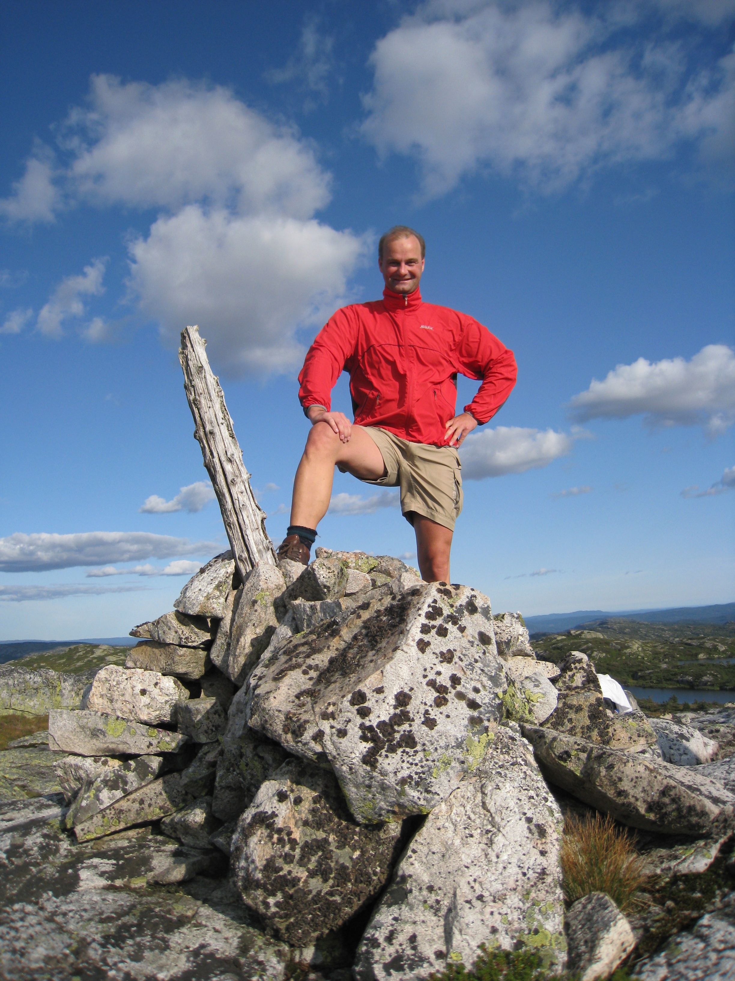 Fremsiden av Trongedalsnuten i Åmli