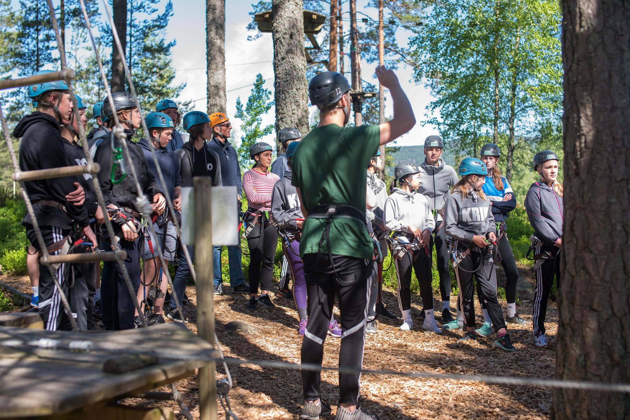 Instruksjon gis før du starter