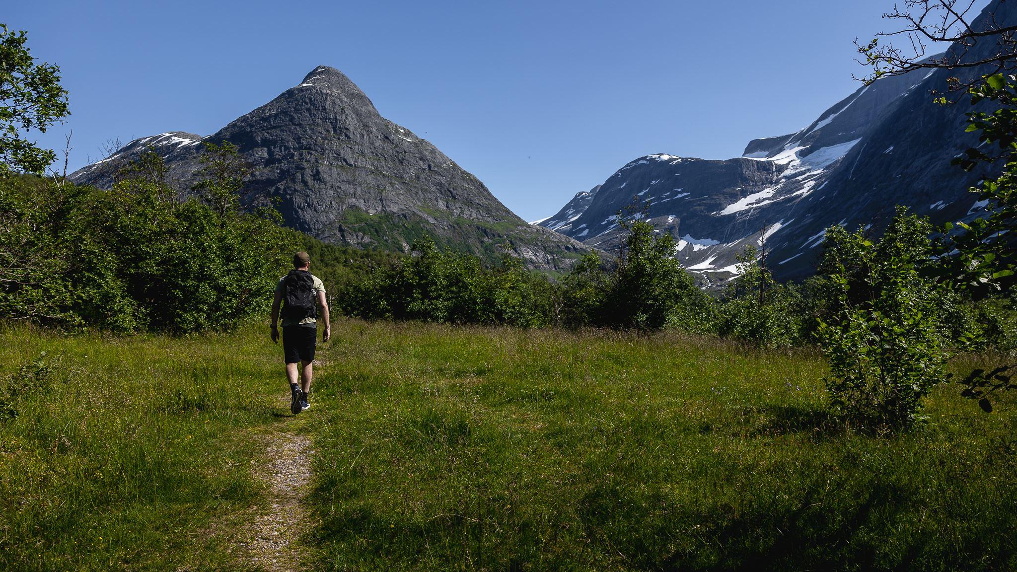 Erdalsbreen glacier