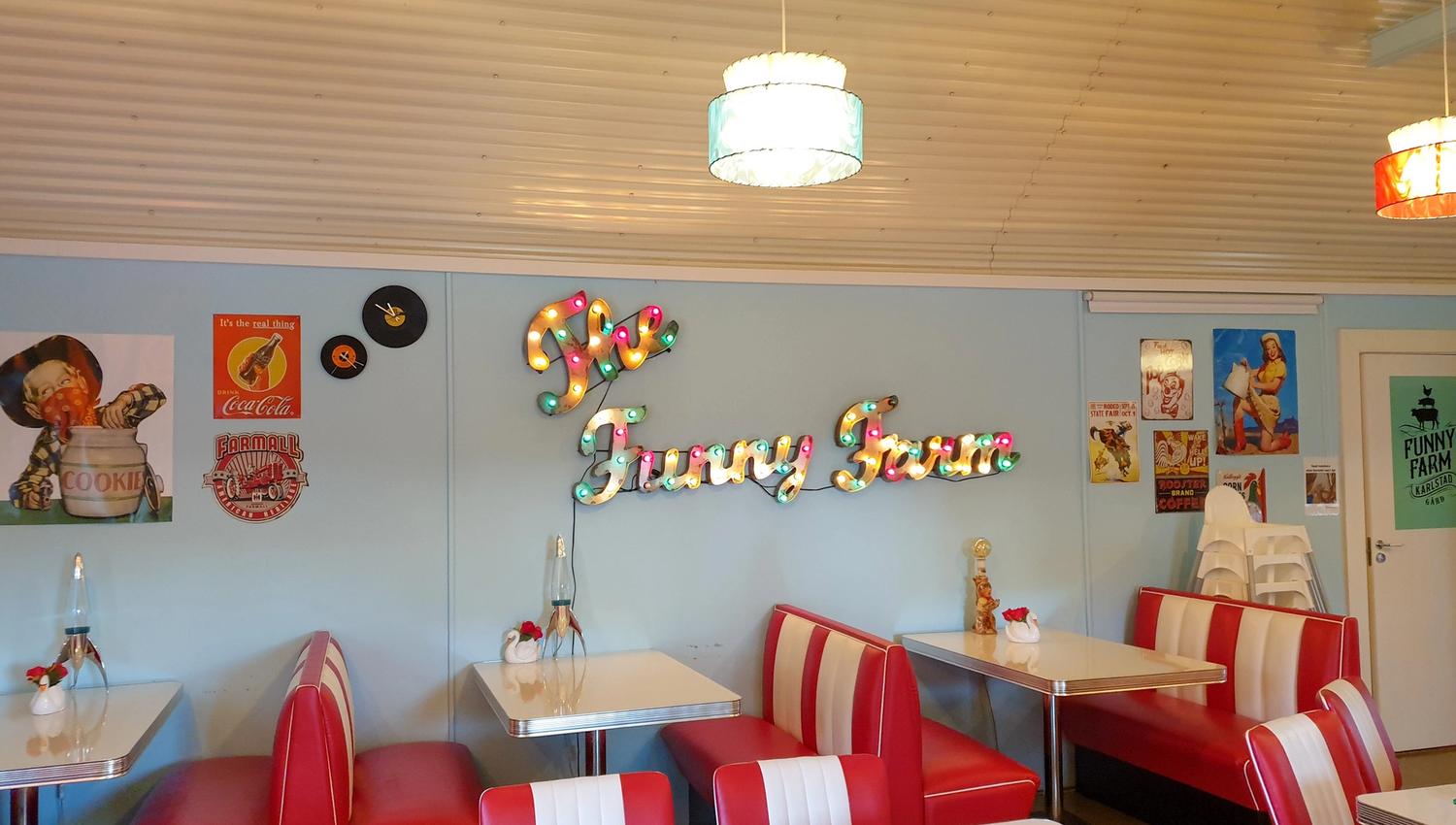 interiør fra cafeen
