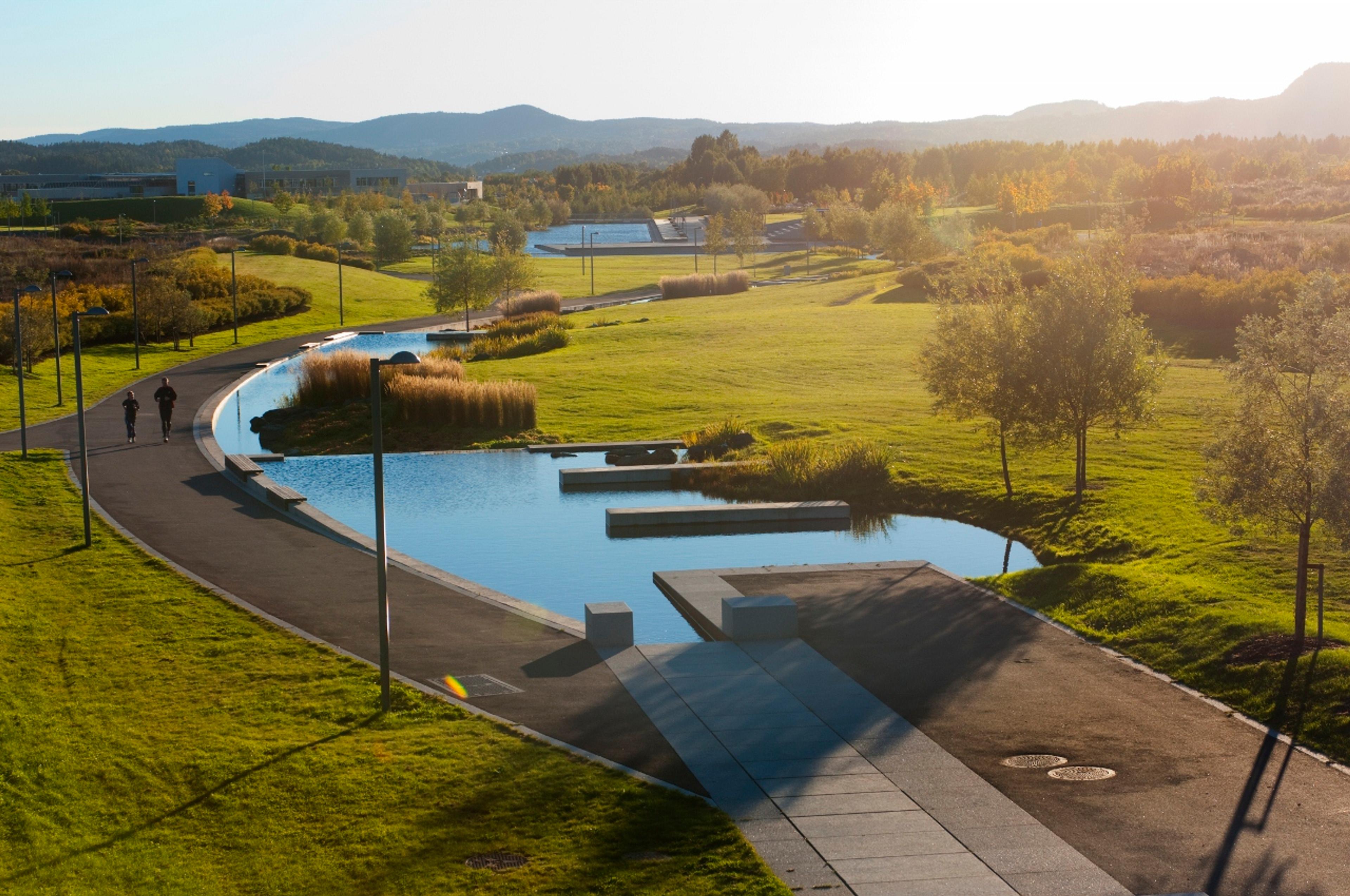 Fornebu area – art, architecture and nature