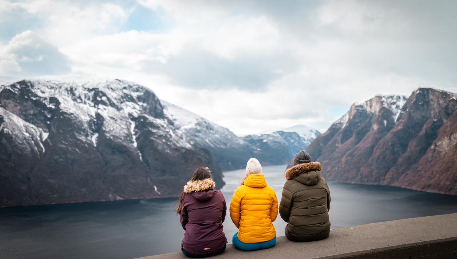 A beautiful view of the fjord