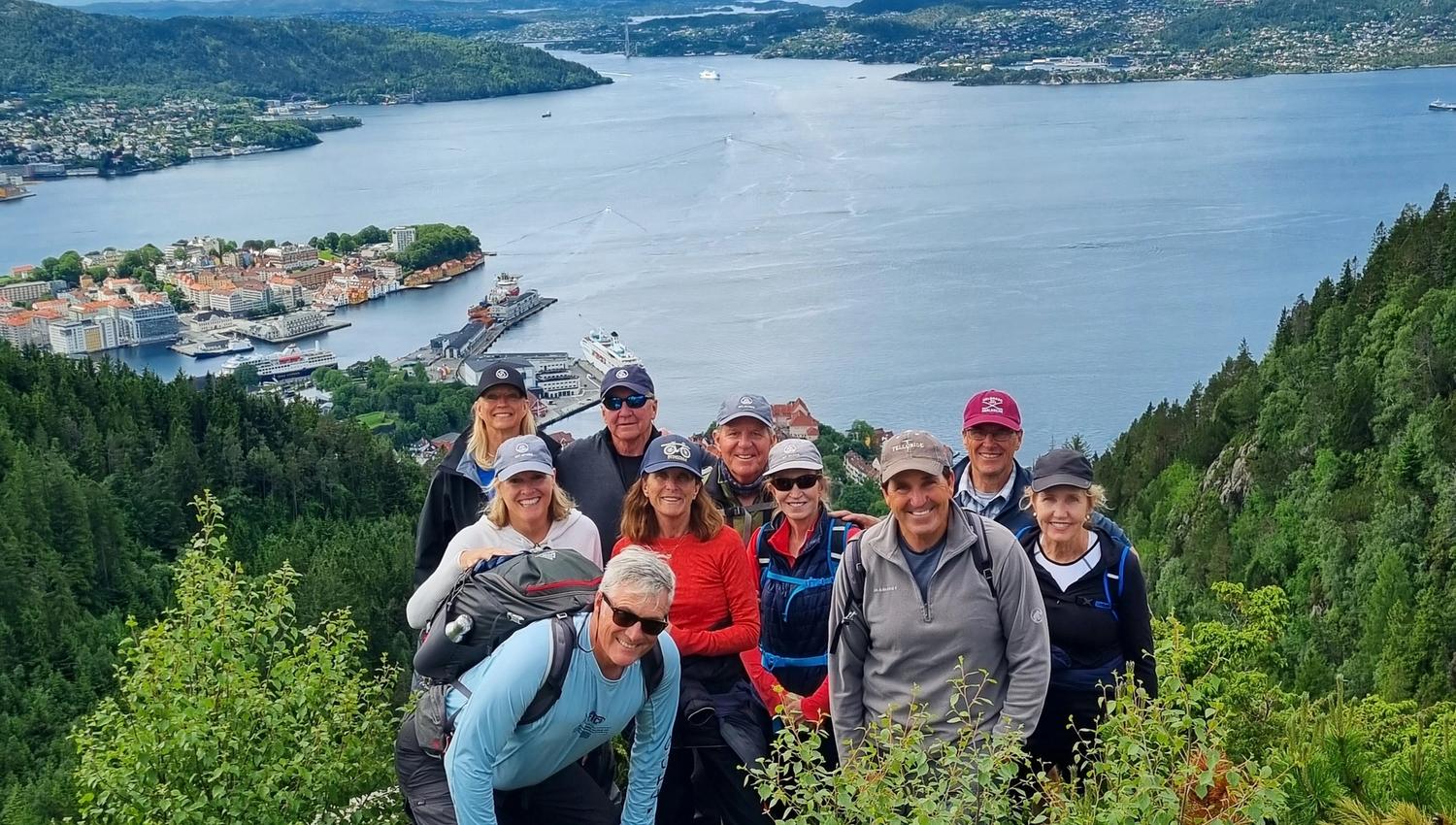 Guidet fjelltur: "On Top of Bergen"