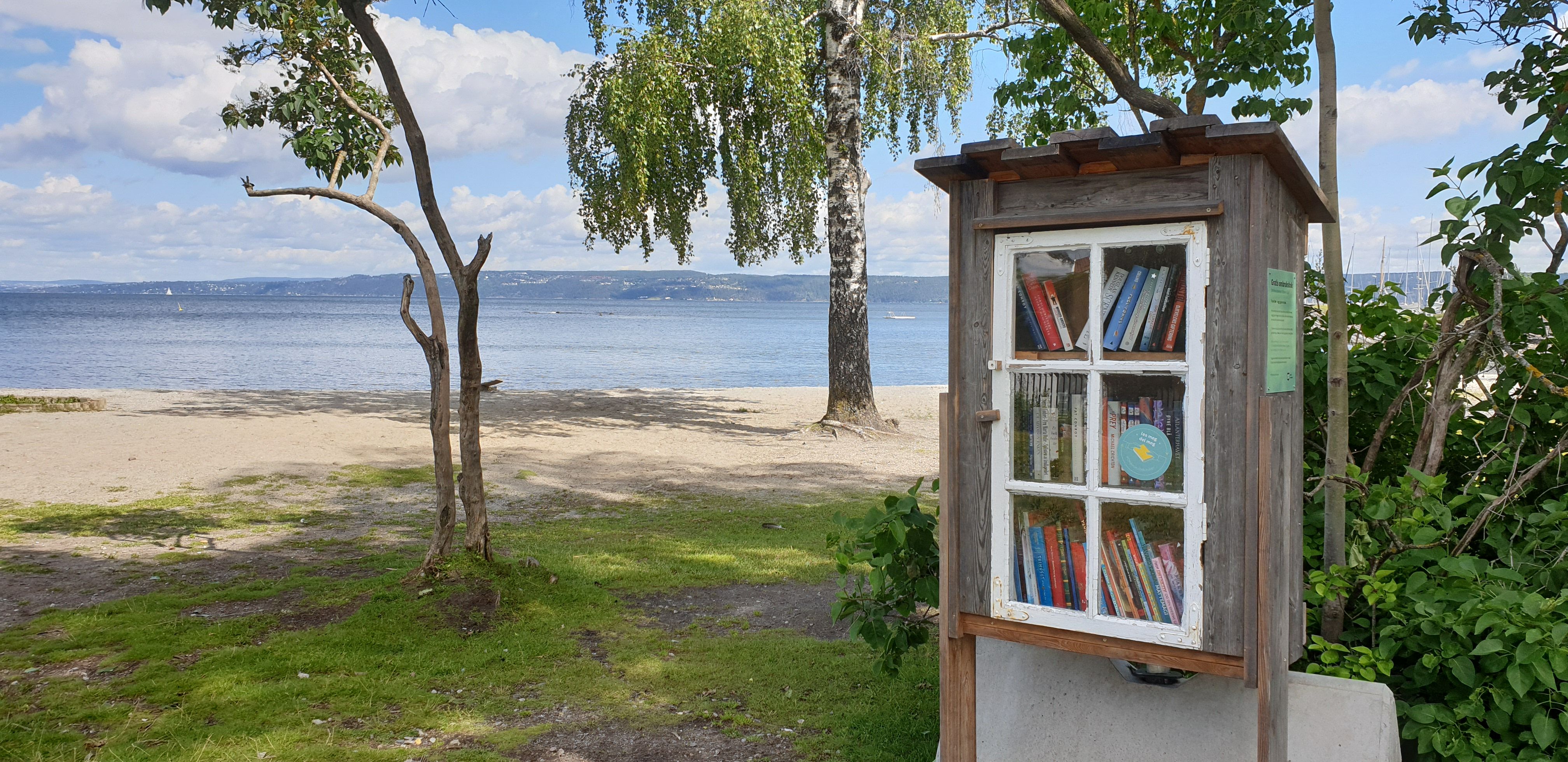 strandbilde fra Vollen