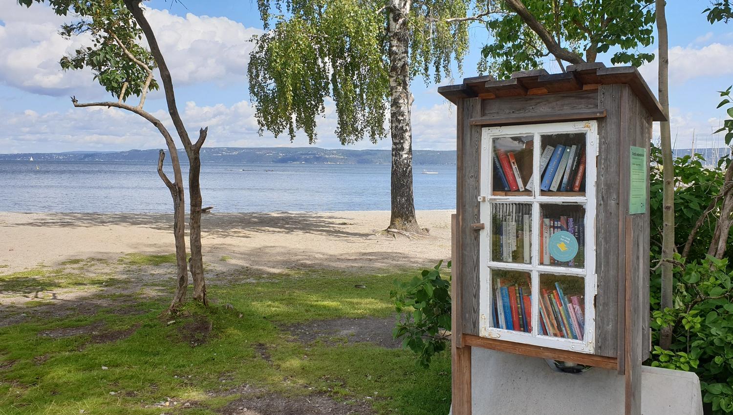 strandbilde fra Vollen