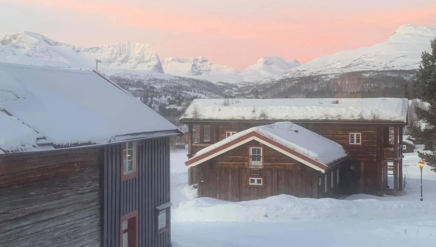 Gårdstunet på Bortistu Gjestegard