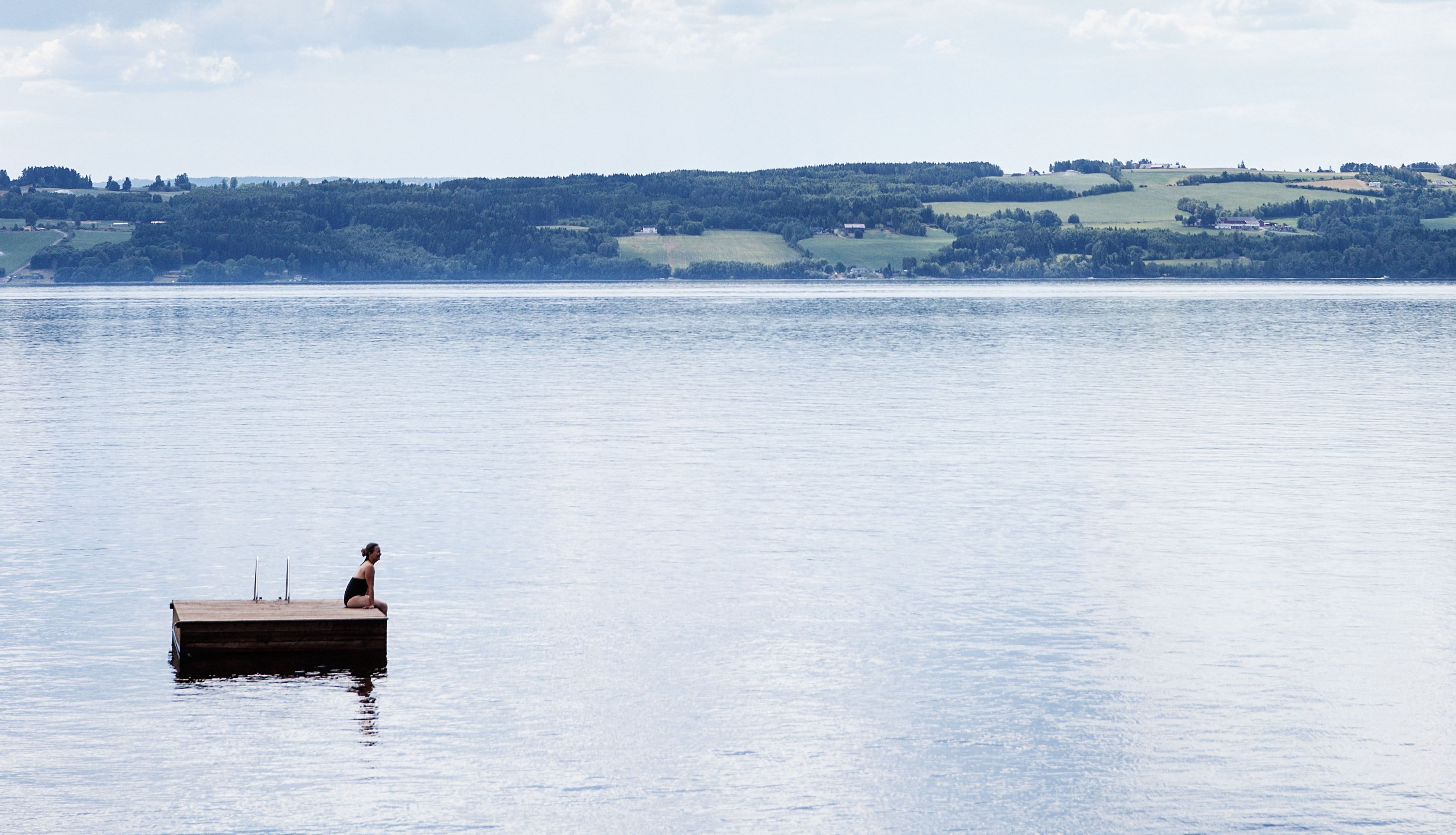 Sommerfjøset på Hovelsrud gård - Utsikt