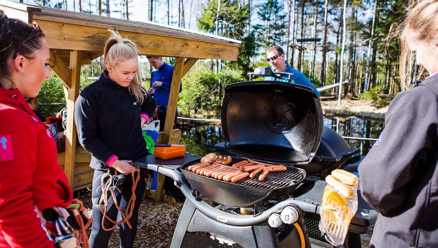 Grilling av pølser