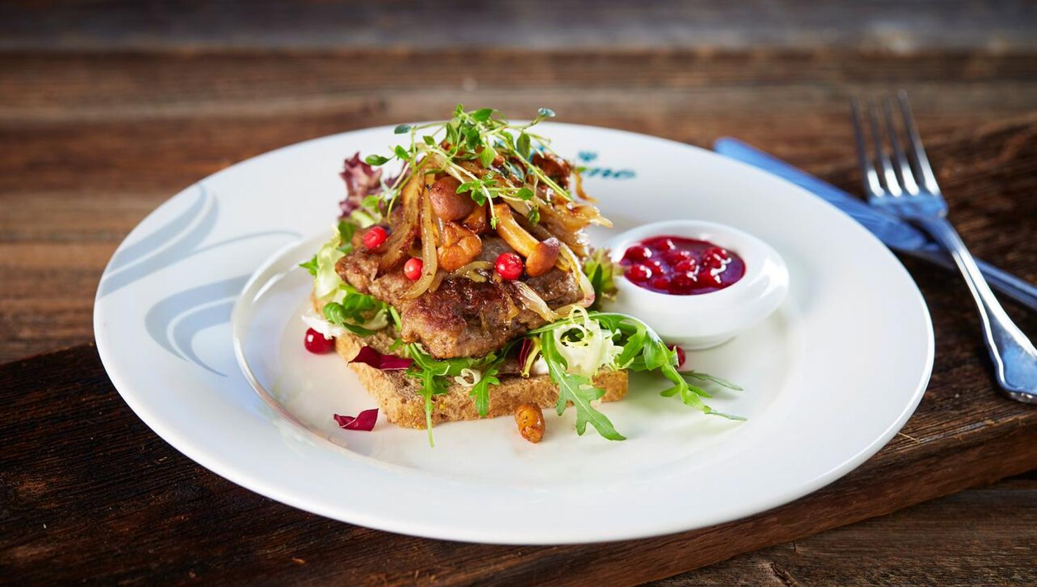 Karbonadesmørbrød