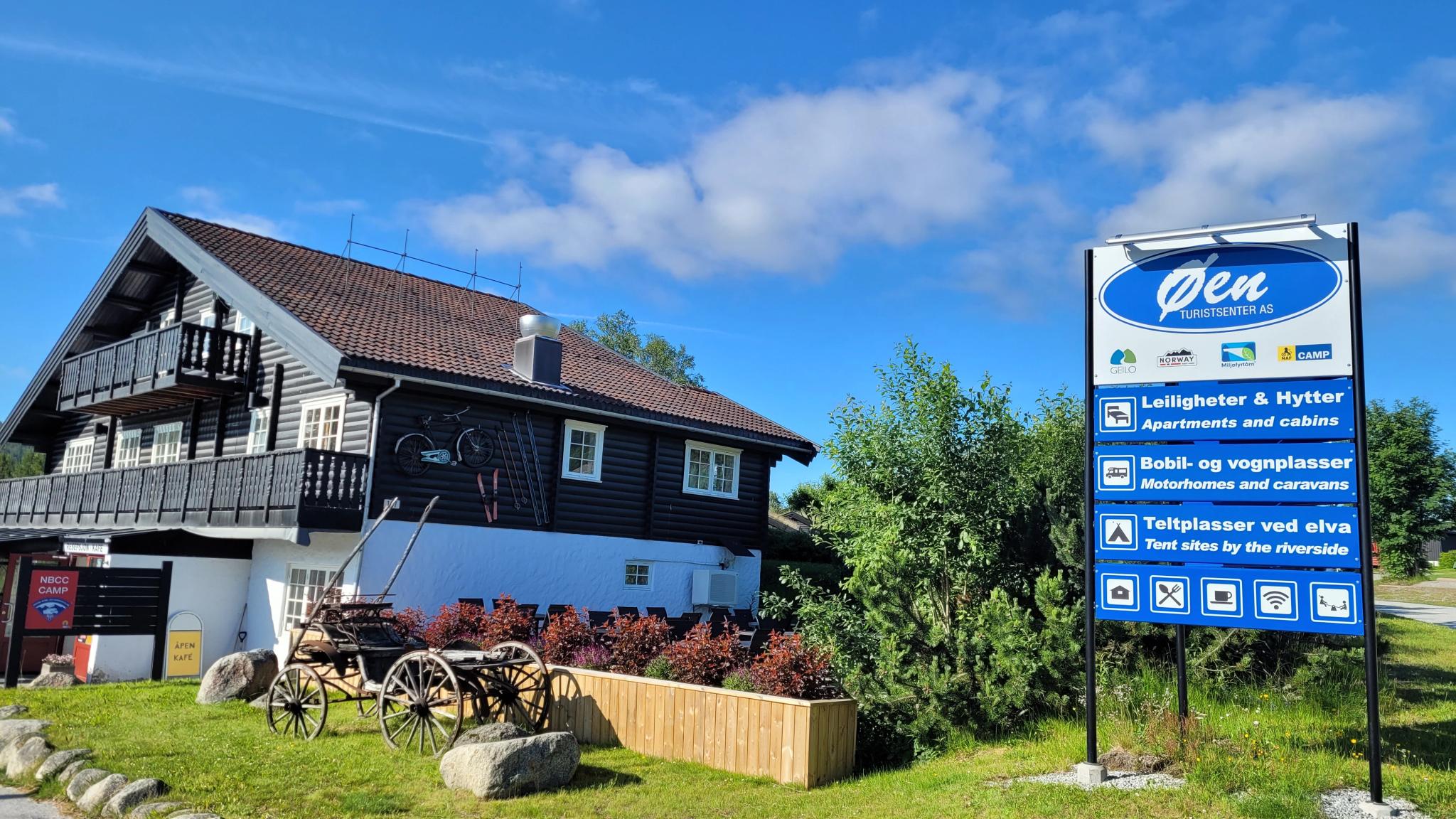 Velkommen til Øen Turistsenter sommer