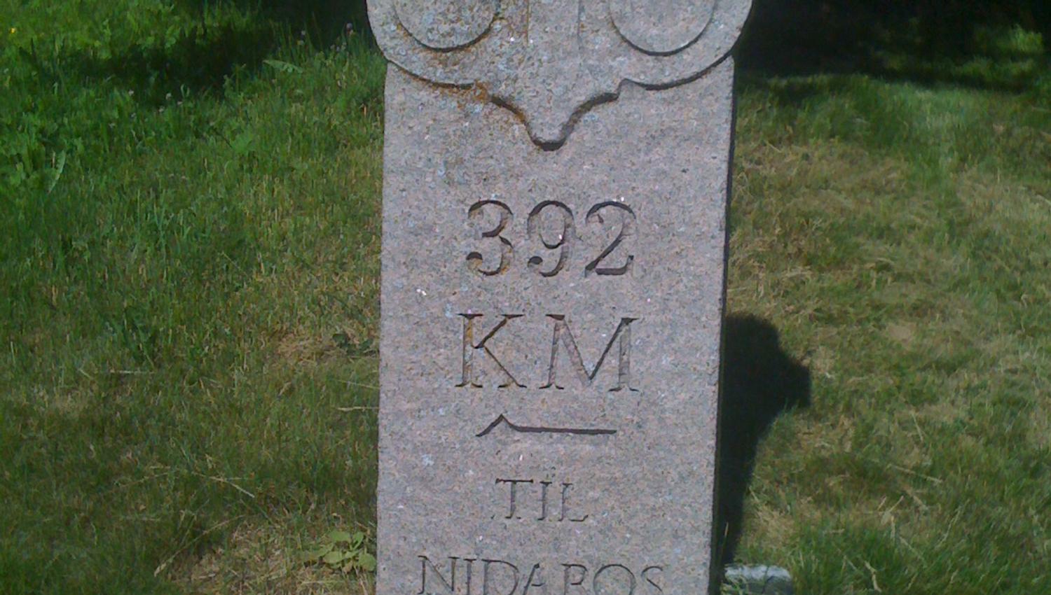 Milestein Skåden