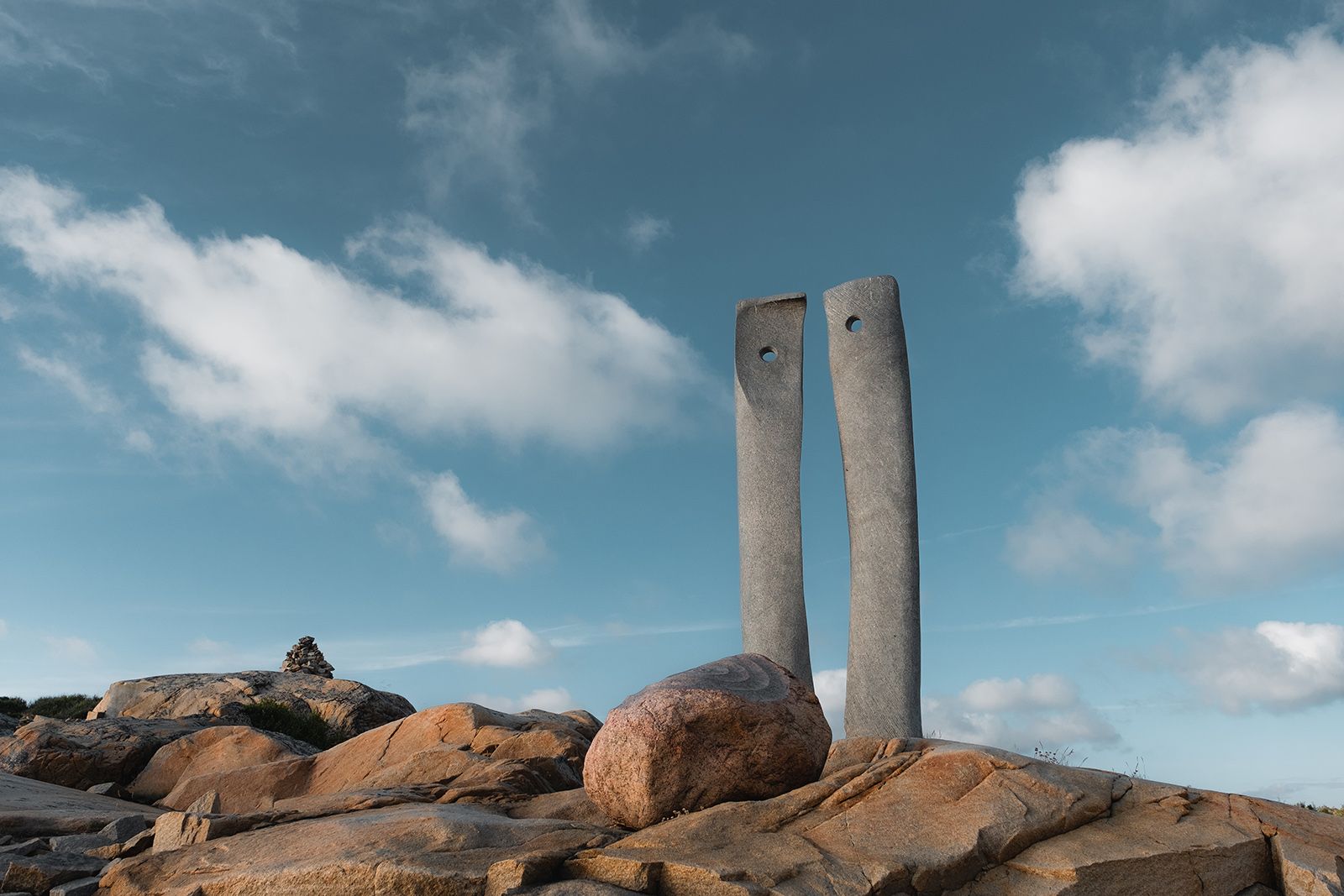 Fortidens vitner  - Skulptur