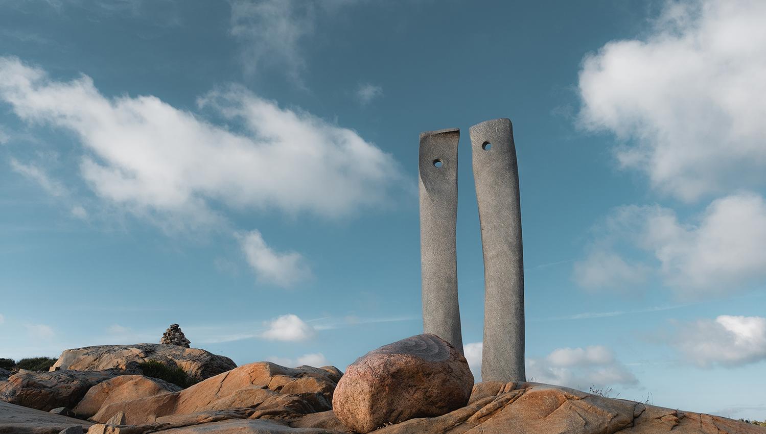Fortidens vitner - Skulptur