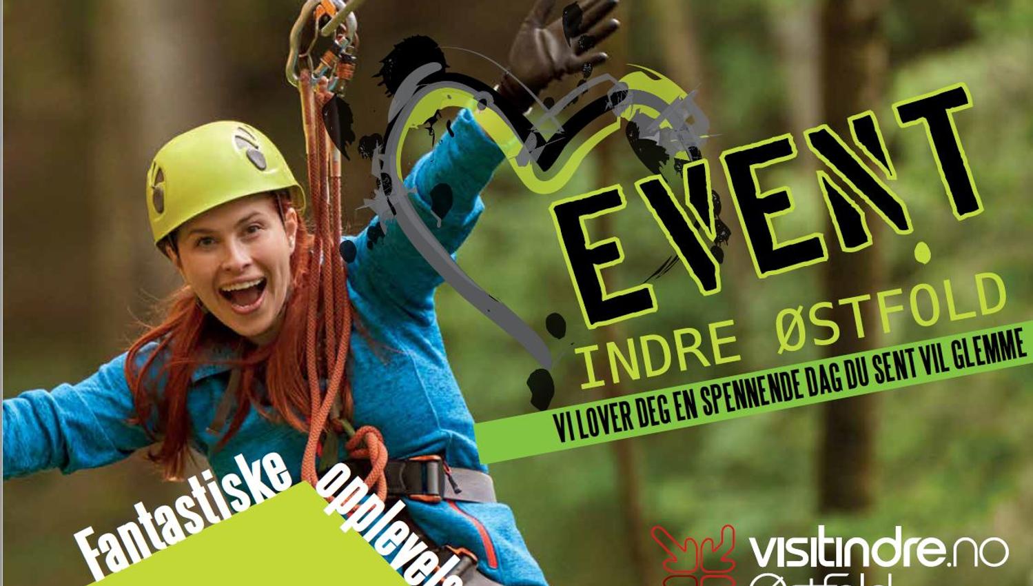 jente på zipline