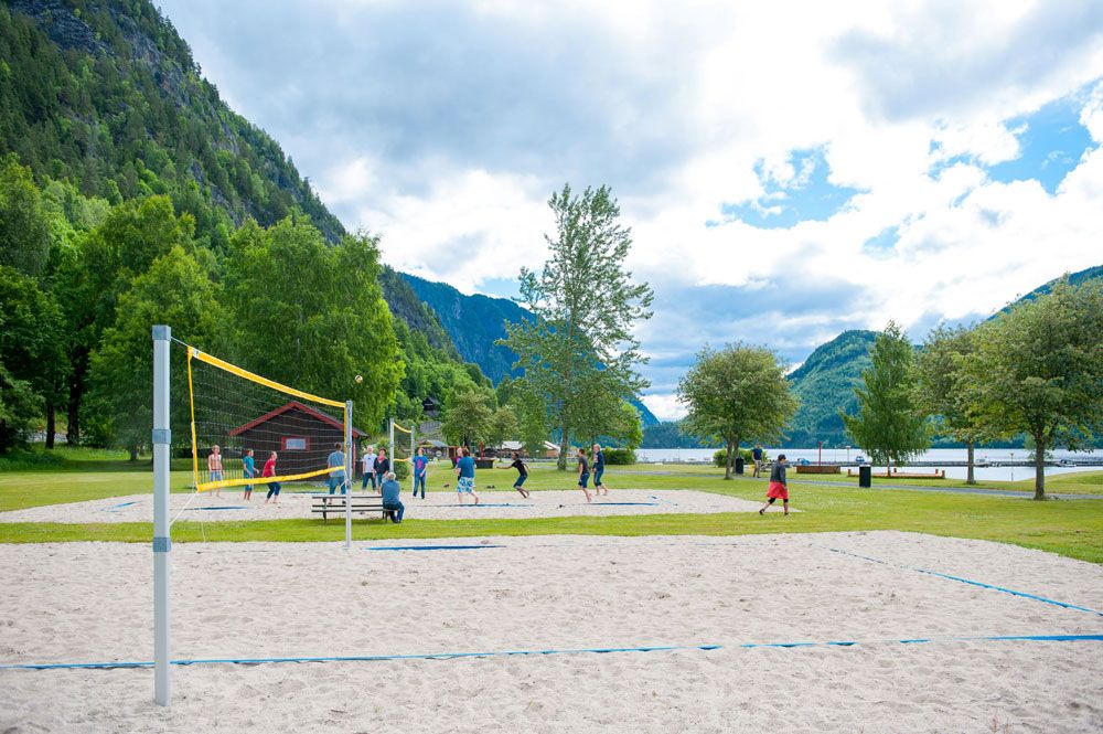 Volleyballplass på Dalen