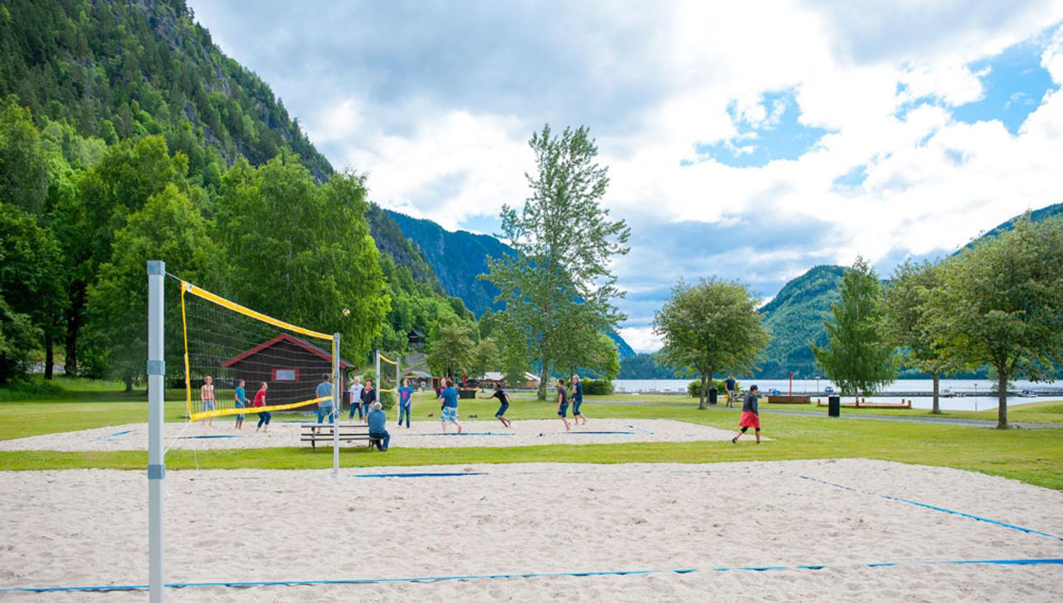 Volleyballplass på Dalen