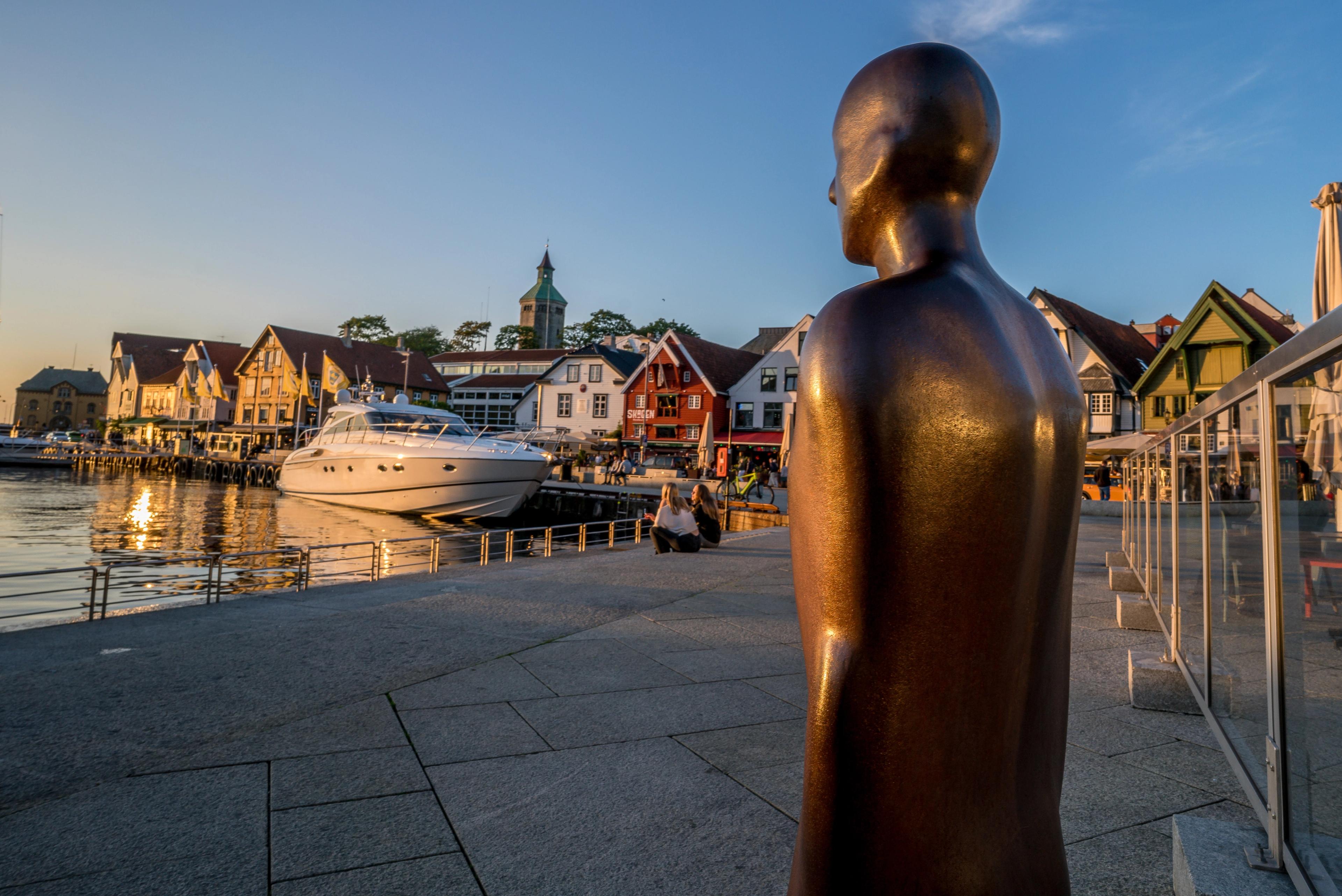 The wharf houses of Stavanger
