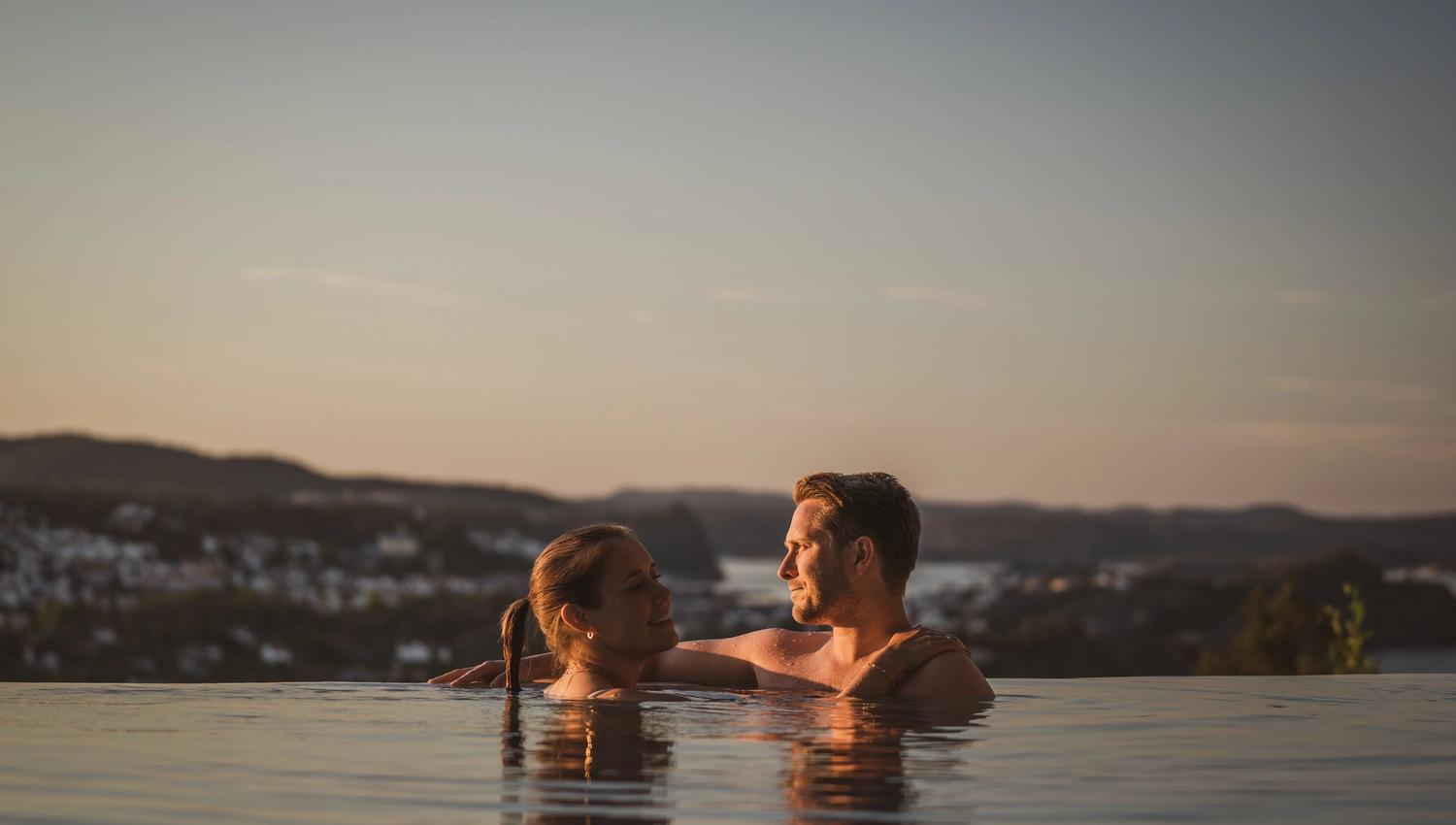Utendørsbasseng, Kragerø Resort