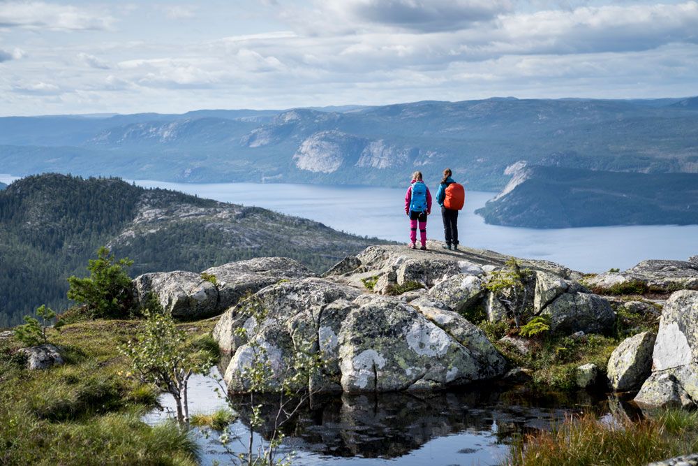 Vandring i Vrådal