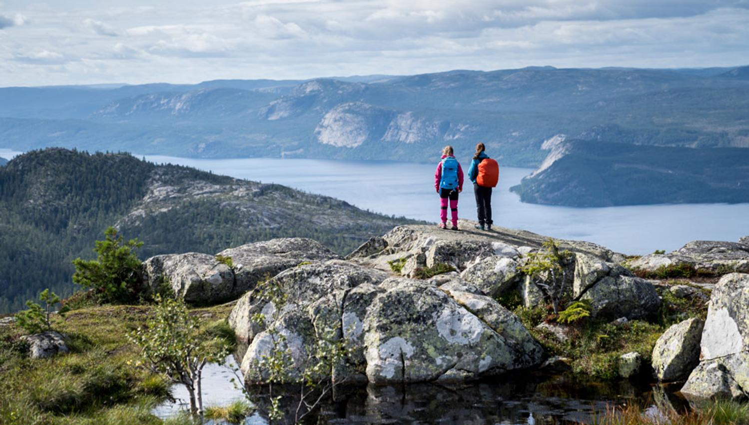 Vandring i Vrådal