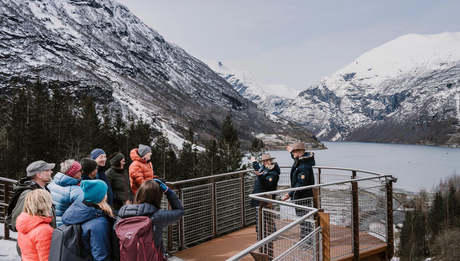 Fossevandring med guide