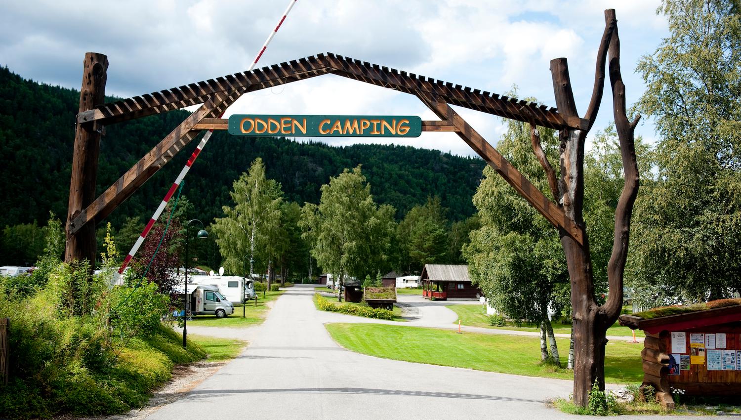 Odden camping inngang