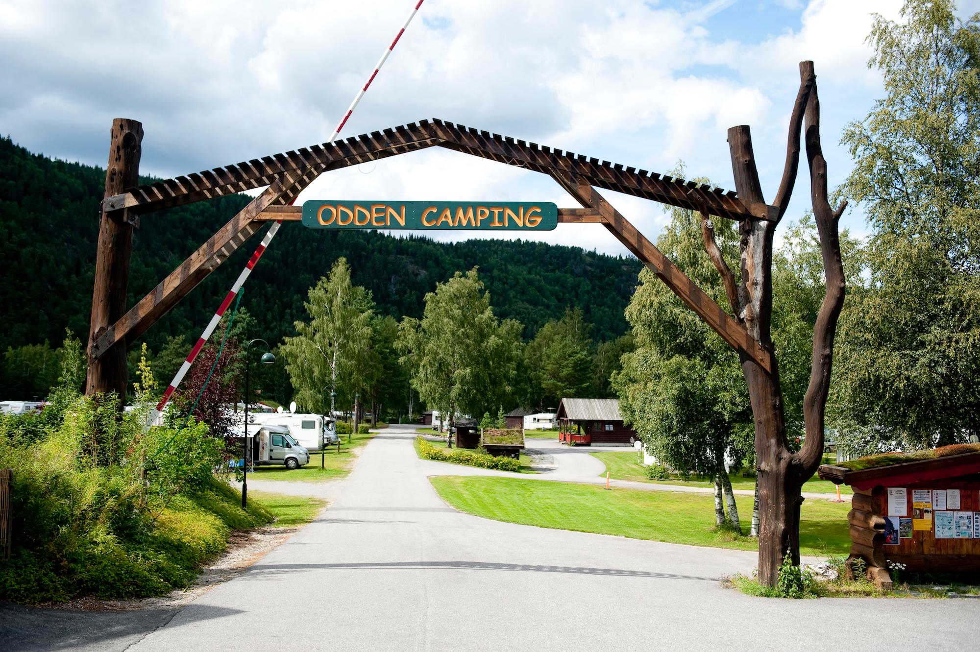 Odden camping inngang