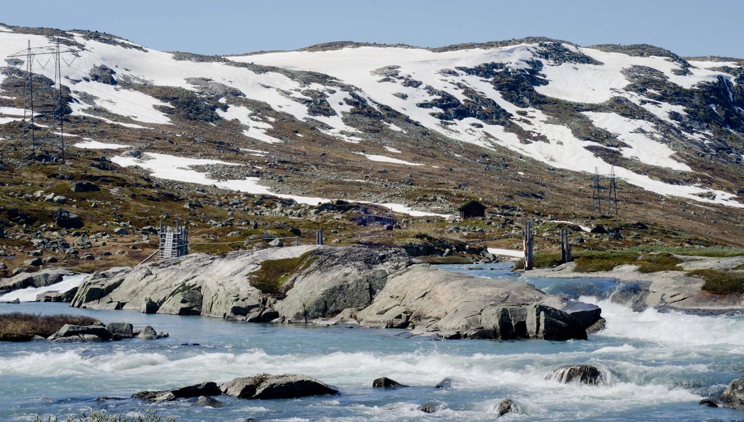 Bridge over the river Ustekveikja
