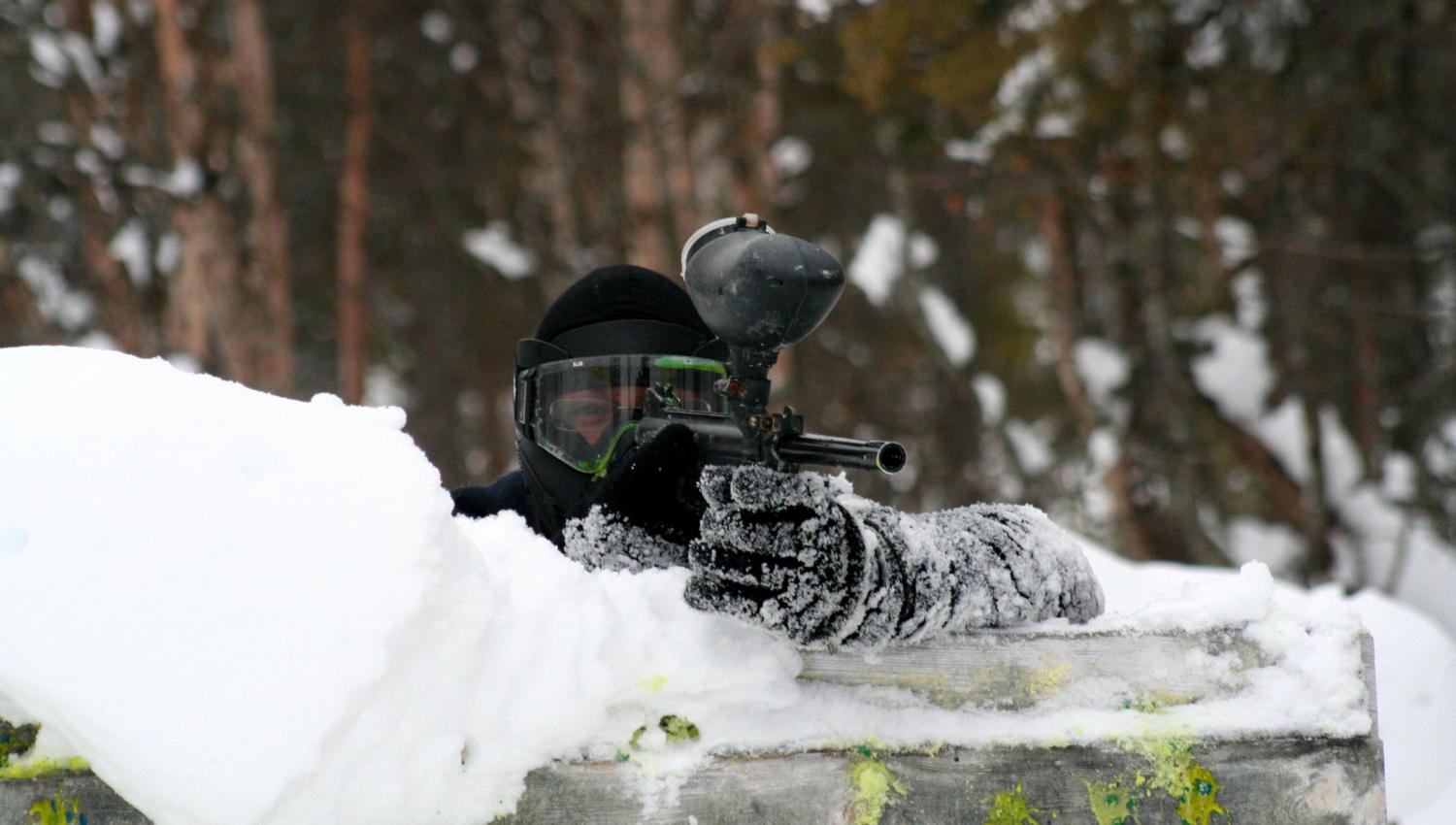 Vinterpaintball