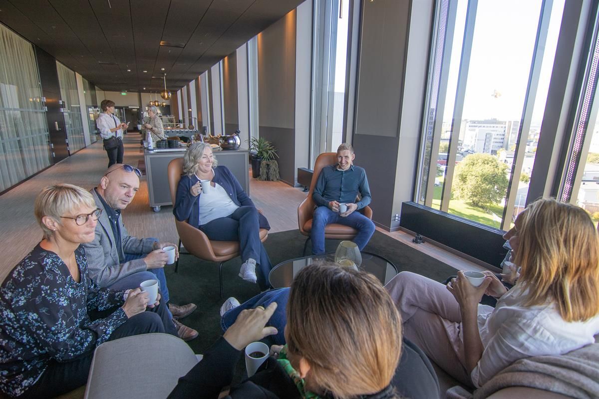 Lobbyen på Scandic hamar