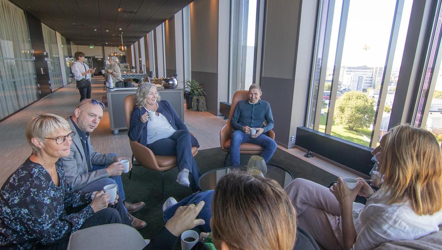 Lobbyen på Scandic hamar