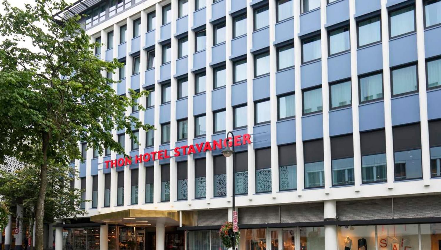 Outside of Thon Hotel Stavanger