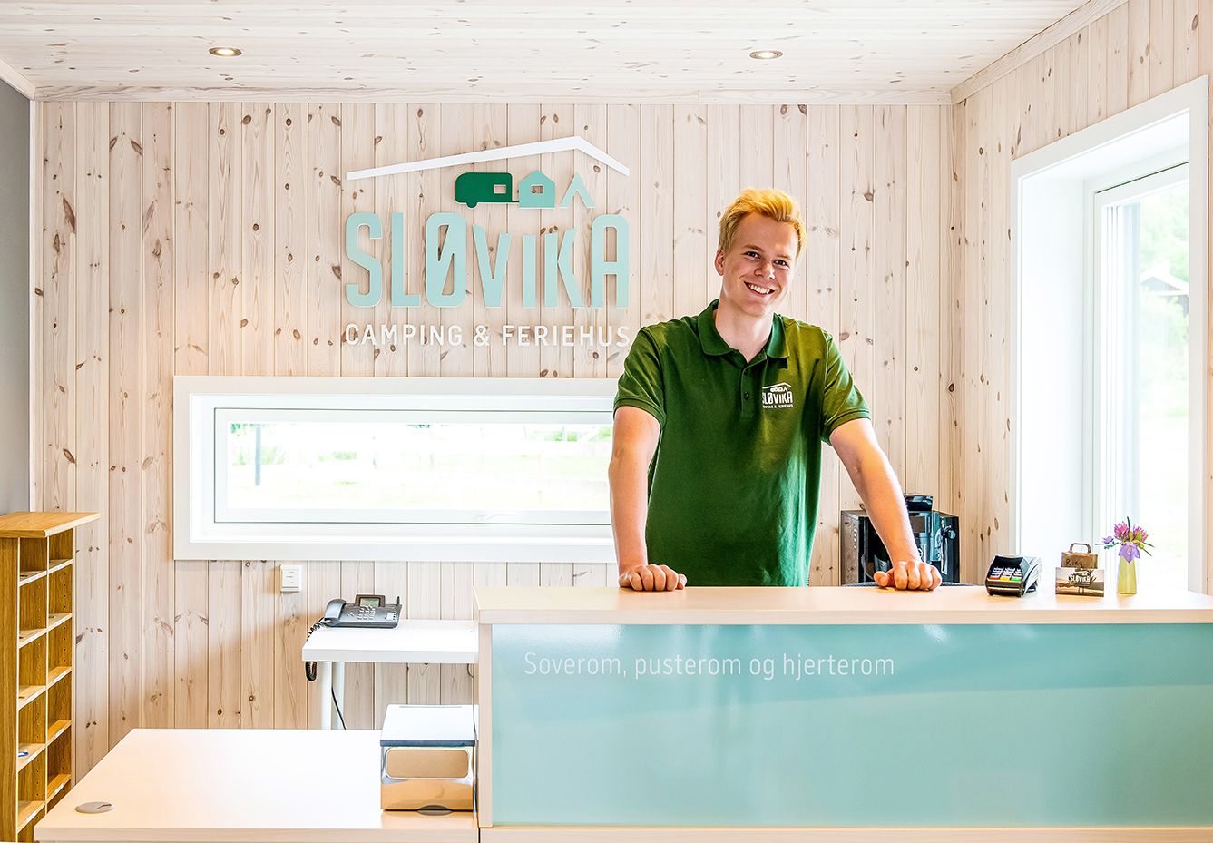 Sløvika Camping - resepsjon