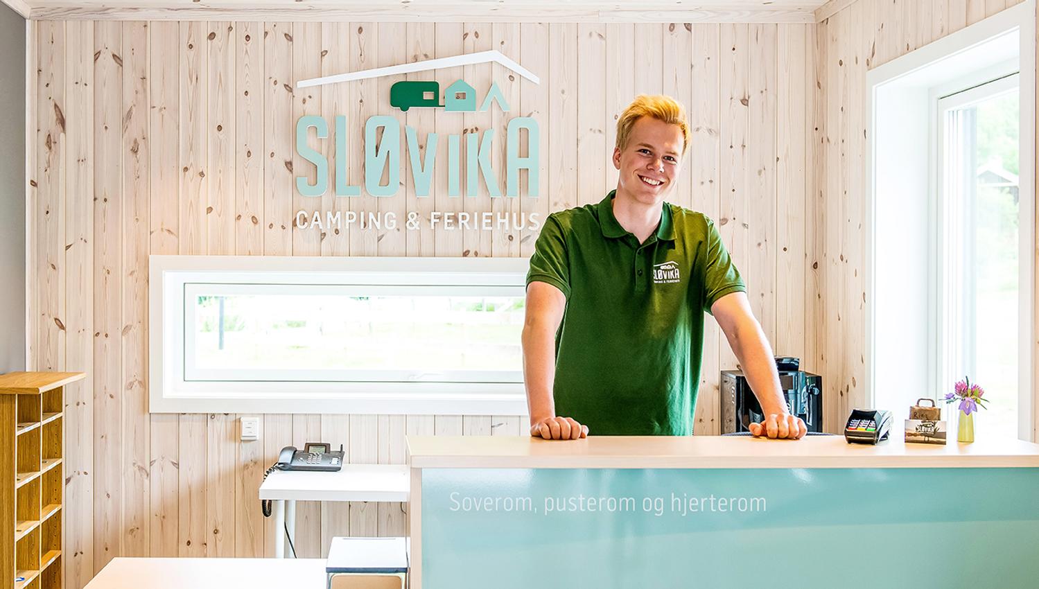 Sløvika Camping - resepsjon