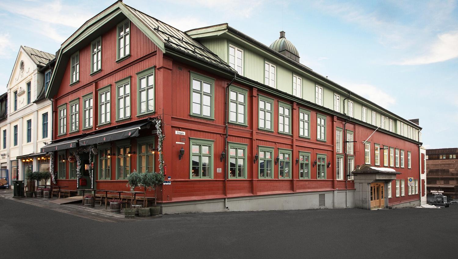 Fasaden på Scandic Victoria Lillehammer
