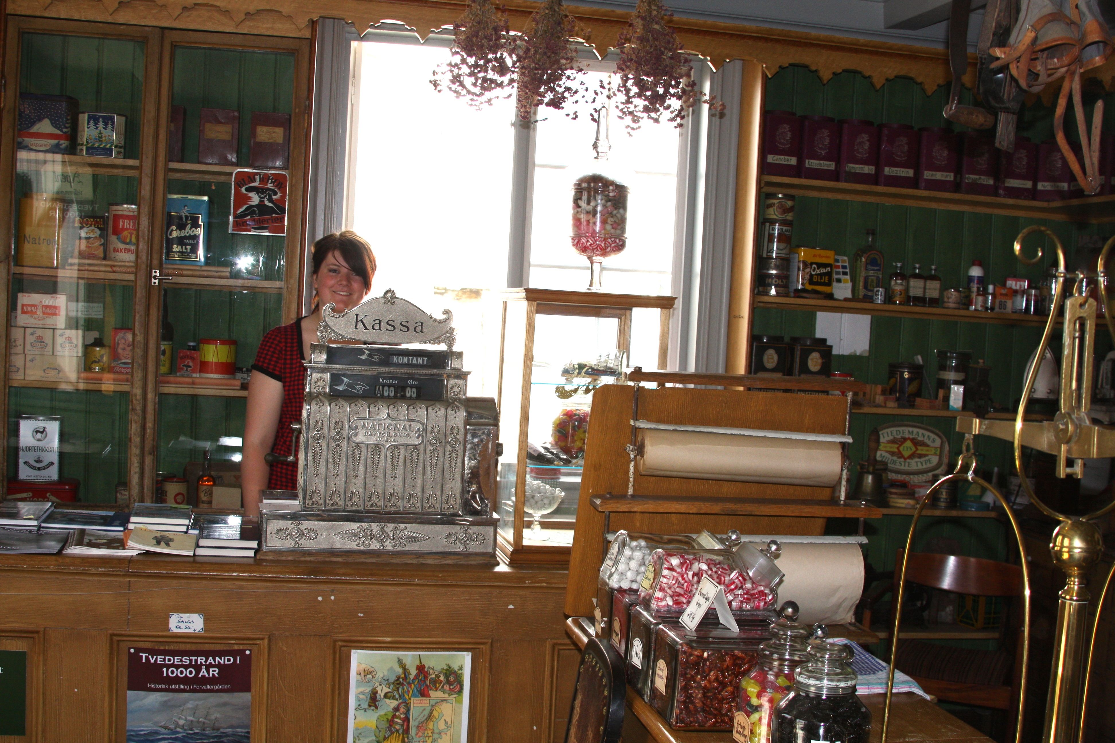 Tvedestrand museums velkomstavdeling