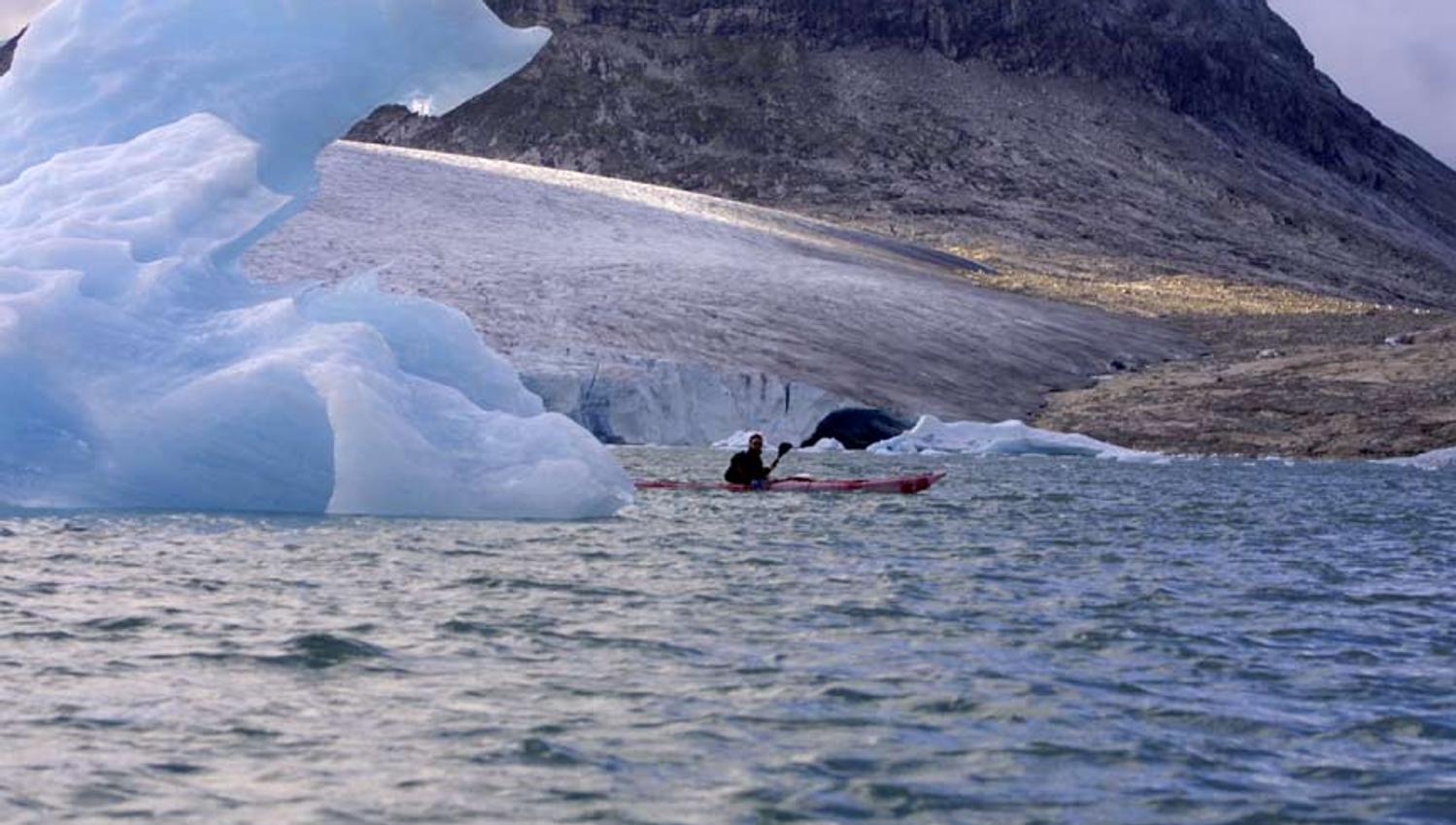 Kajakk på breisvatn