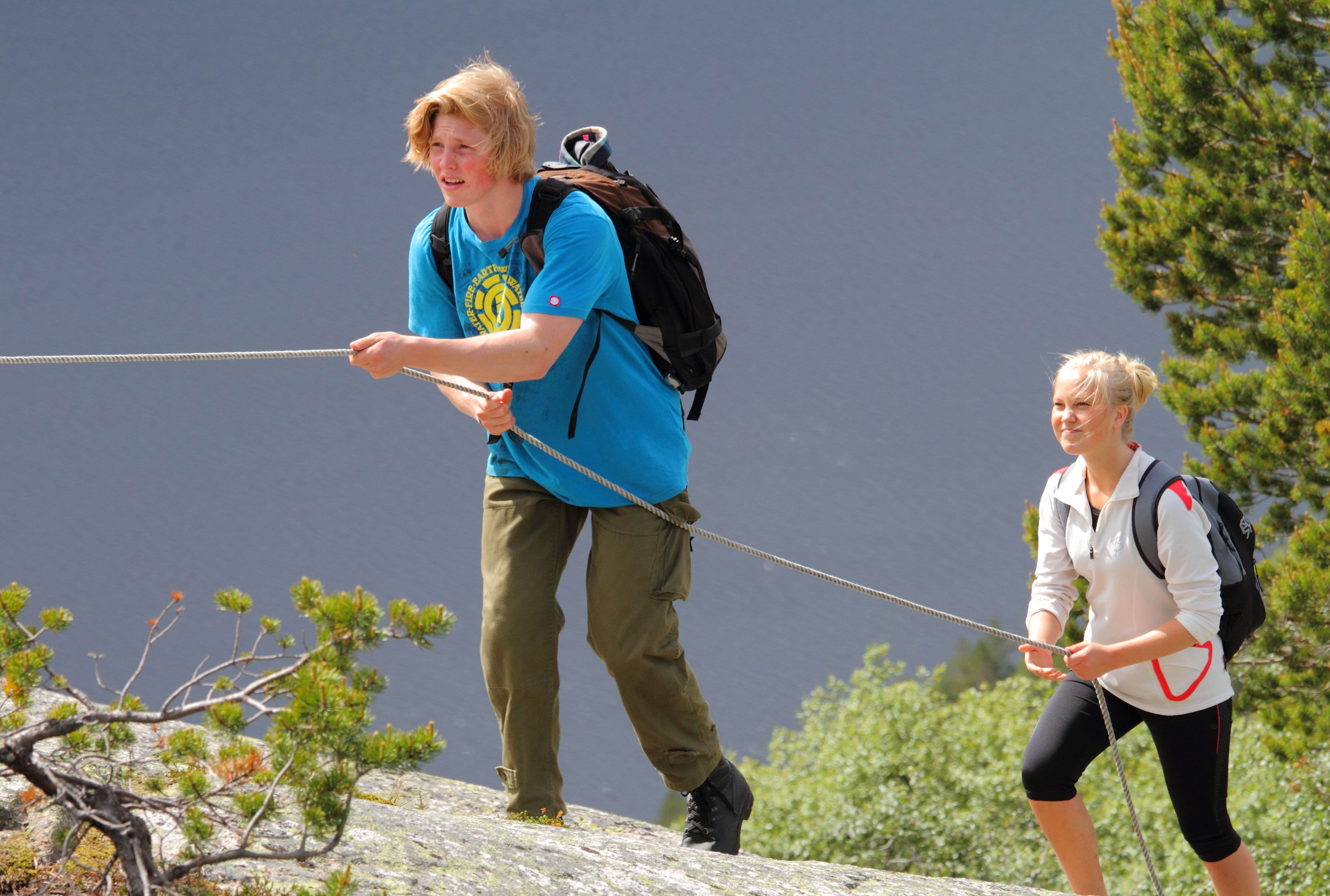 på vei opp til Igletjønnuten