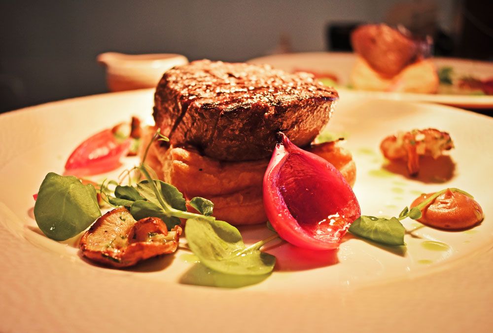 French-inspired dishes are served at Merci Restaurant in Porsgrunn 
