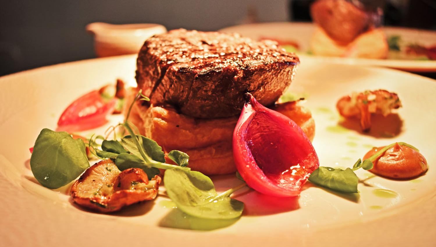 French-inspired dishes are served at Merci Restaurant in Porsgrunn