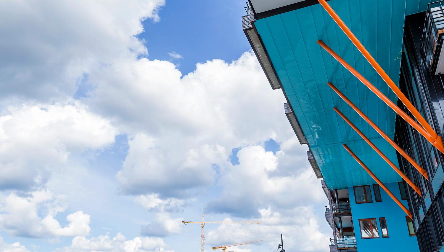 utsikt fra sørenga mot bjørvika