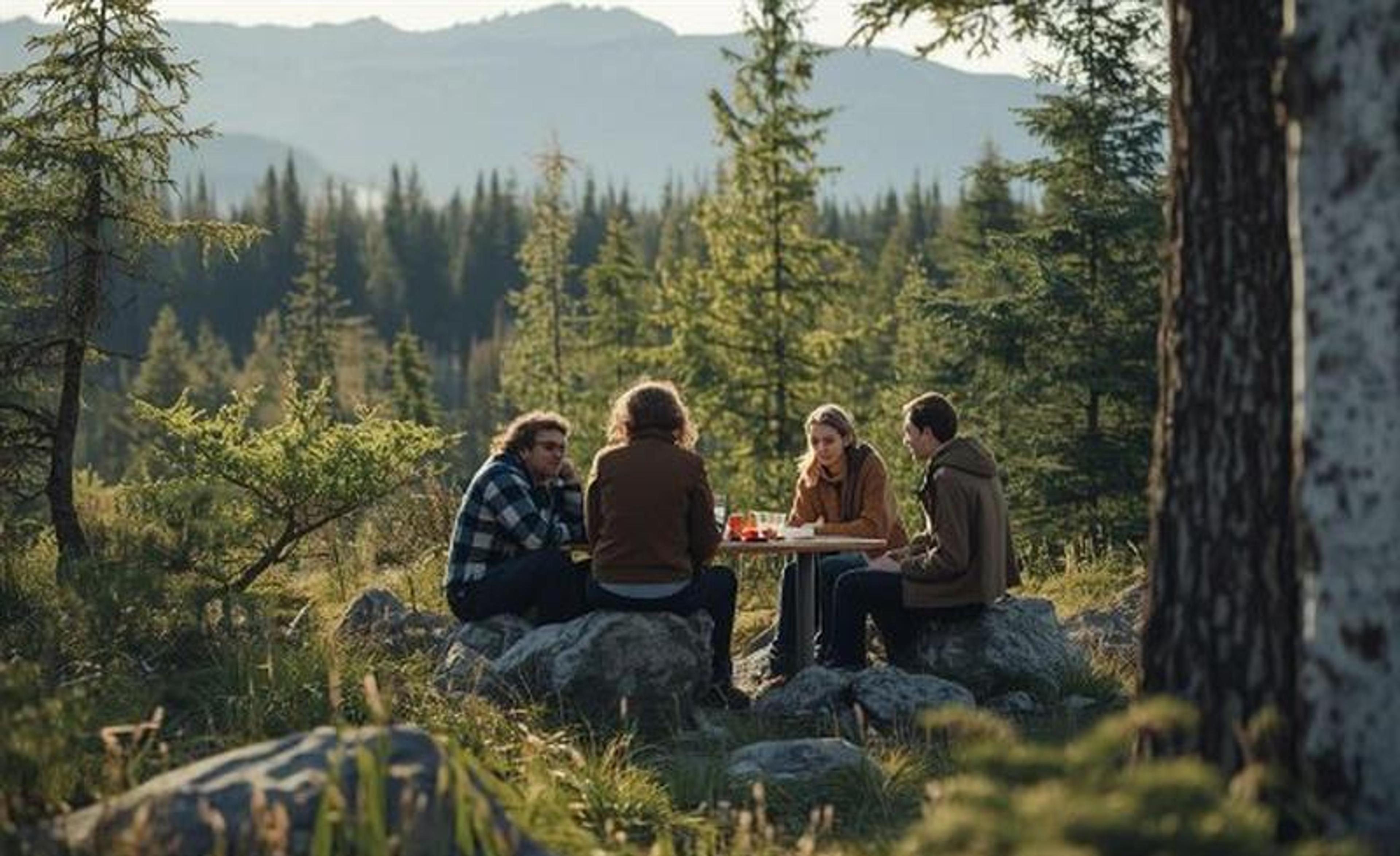 Enjoy a local lunch with freshly brewed coffee in the mountains of Bergen.