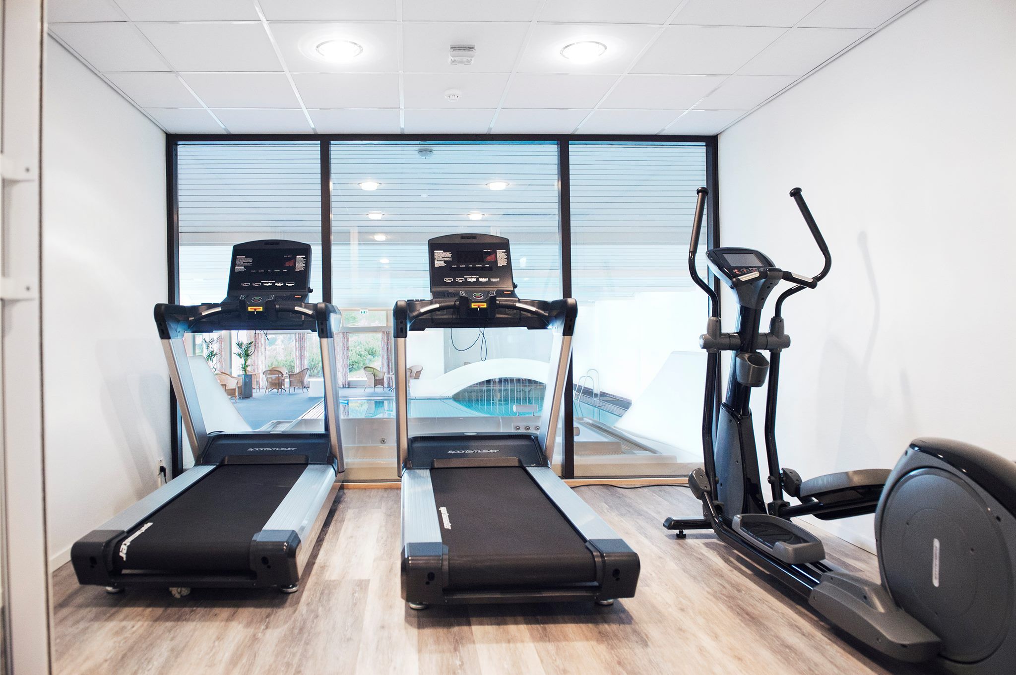 treningsrom på Morgedal Hotell