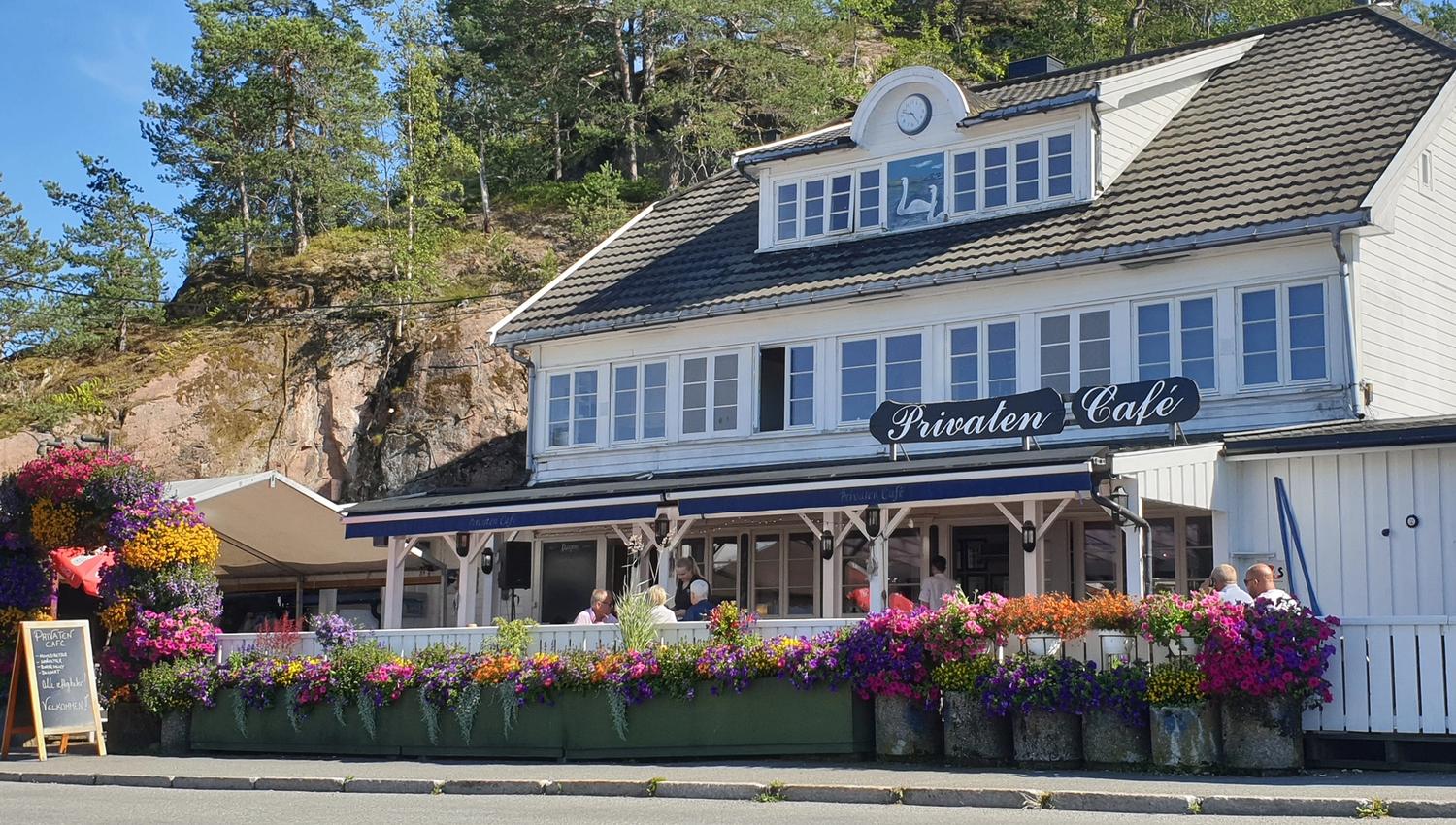 Holmsbu Piraten Cafe fasade